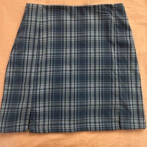 brandy melville blue skirt